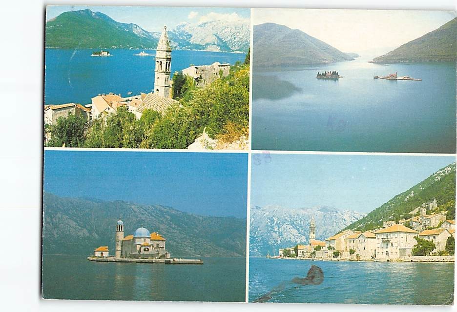 Postcard Perast Montenegro