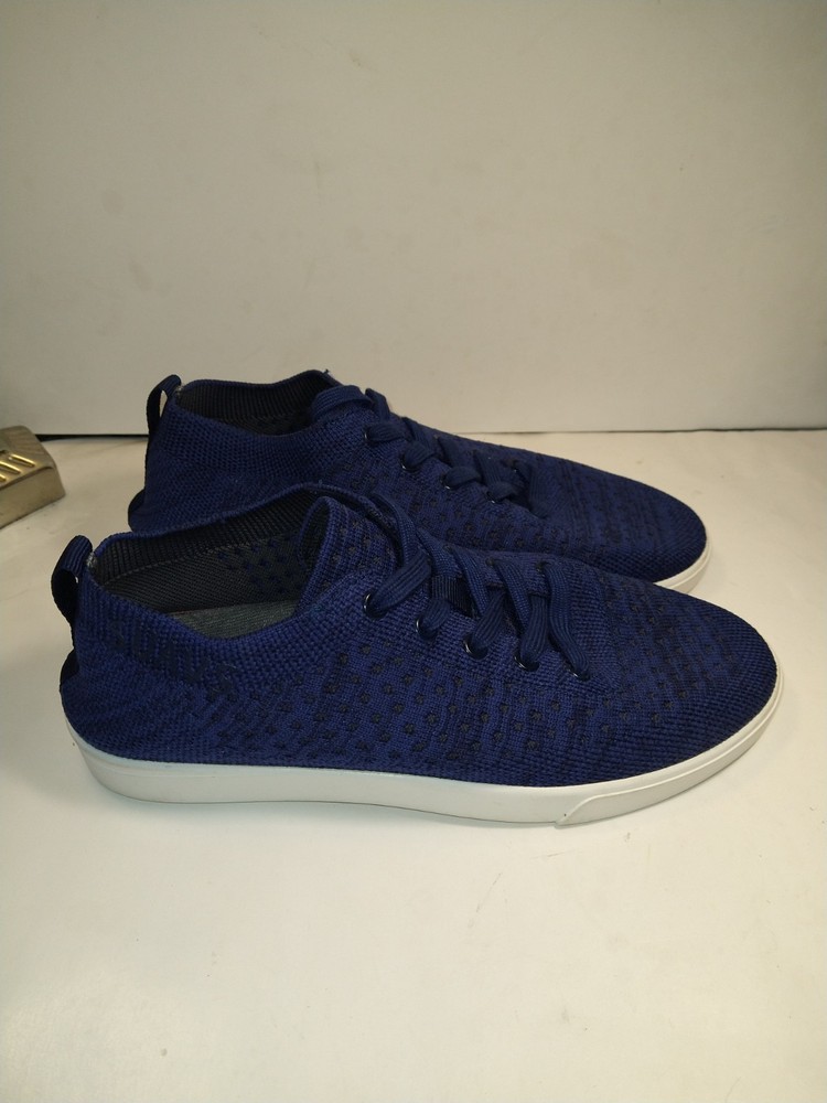 Suavs The Zilker Blue Knit Lace Up Casual Sneakers Shoes Women's sz 8