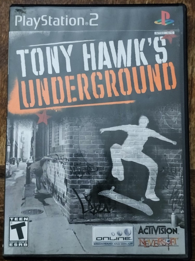 Tony Hawk’s Underground PS2 Sony PlayStation 2 - No Manual