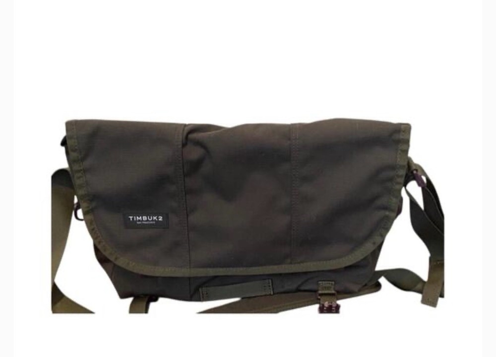 Timbuk2 Lightweight Flight Messenger Bag Brown, Excellent Condition!