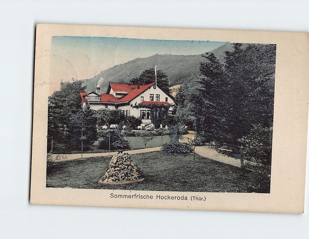 Postcard Sommerfrische/Summer Resort Hockeroda Thur Germany Europe