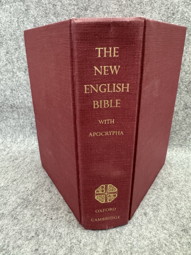 1970 New English Bible w Apocrypha Oxford Cambridge Hardcover NEB