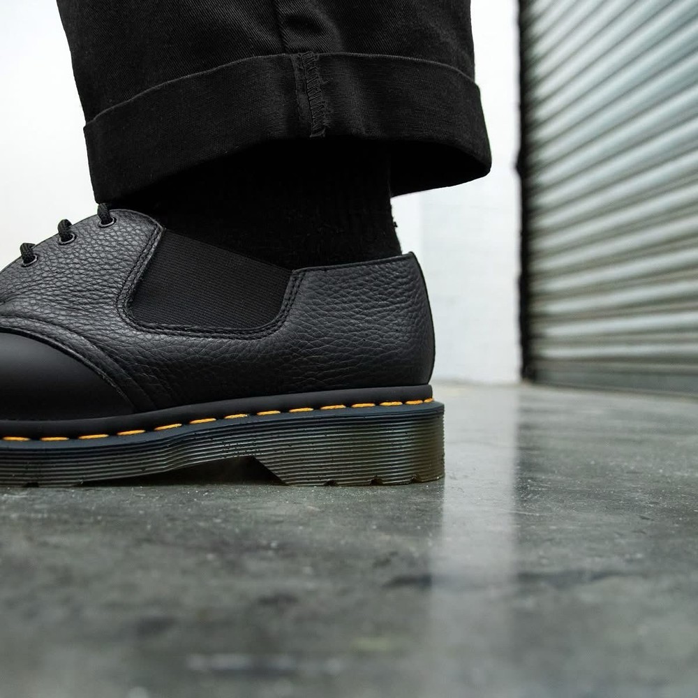 Dr. Martens Smith G UA Shoe Black Leather Oxford Men's US 8 UK 7 EU 41