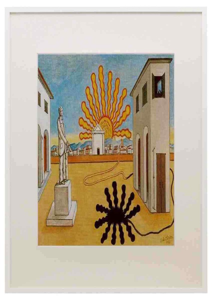 Giorgio De Chirico A3 A4 Framed Art Print 7 x 5
