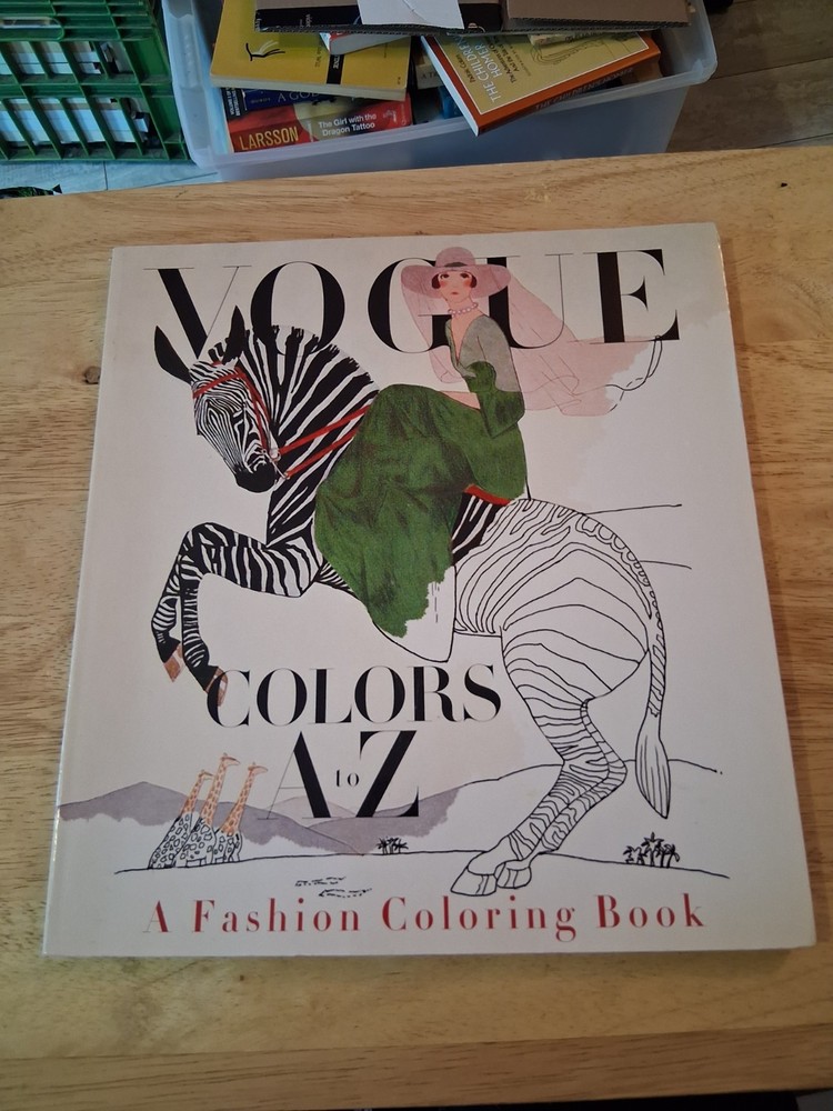 Vogue Colors A To Z Fashion Coloring Book