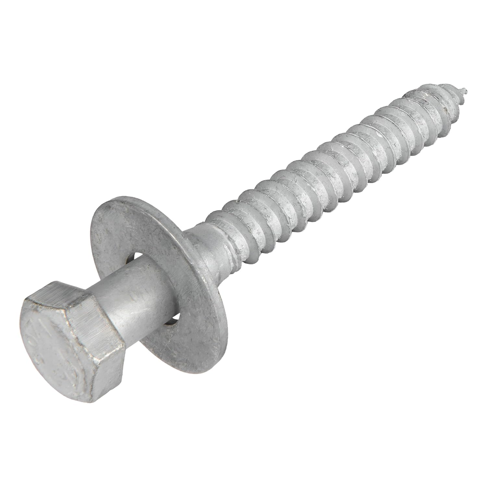 1/2 x 3-1/2 Inch Lag Screw Kit with Washers - Hot Dip Galvanized - 25 Pack