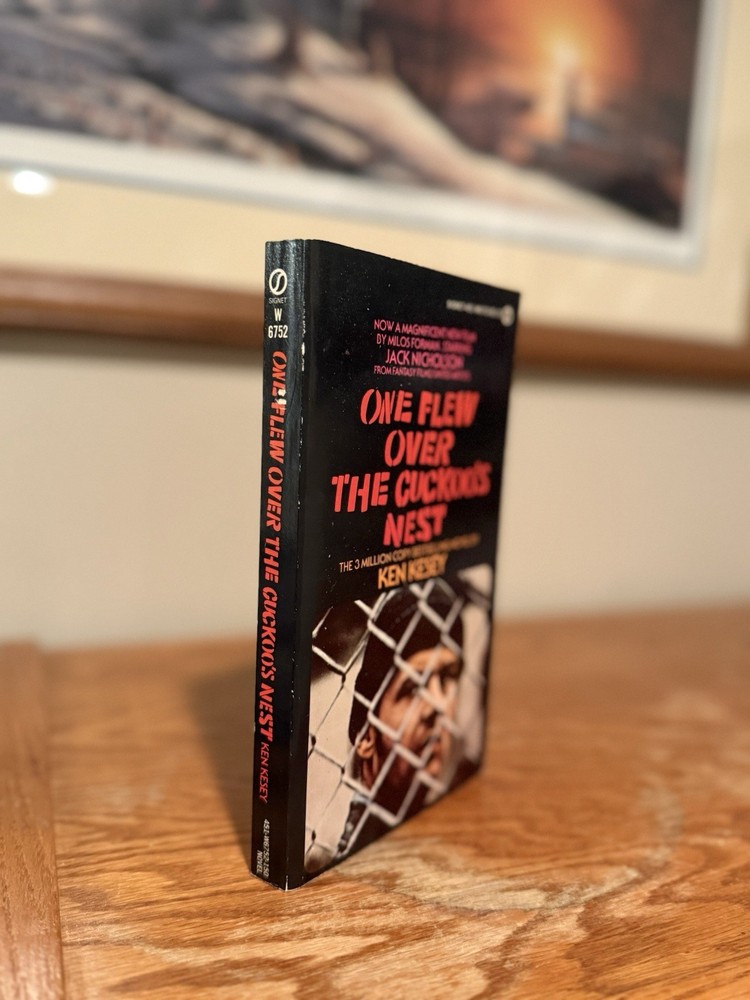 One Flew Over the Cuckoo's Nest by Ken Kesey, 1962 Movie Tie-In VG+