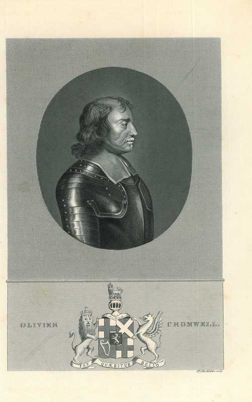 Portrait of Oliver Cromwell