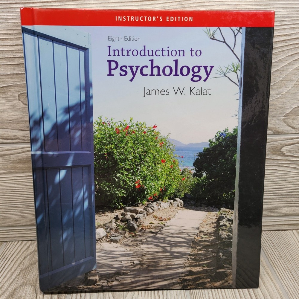 Introduction to Psychology Textbook Eighth Edition Instructor School College