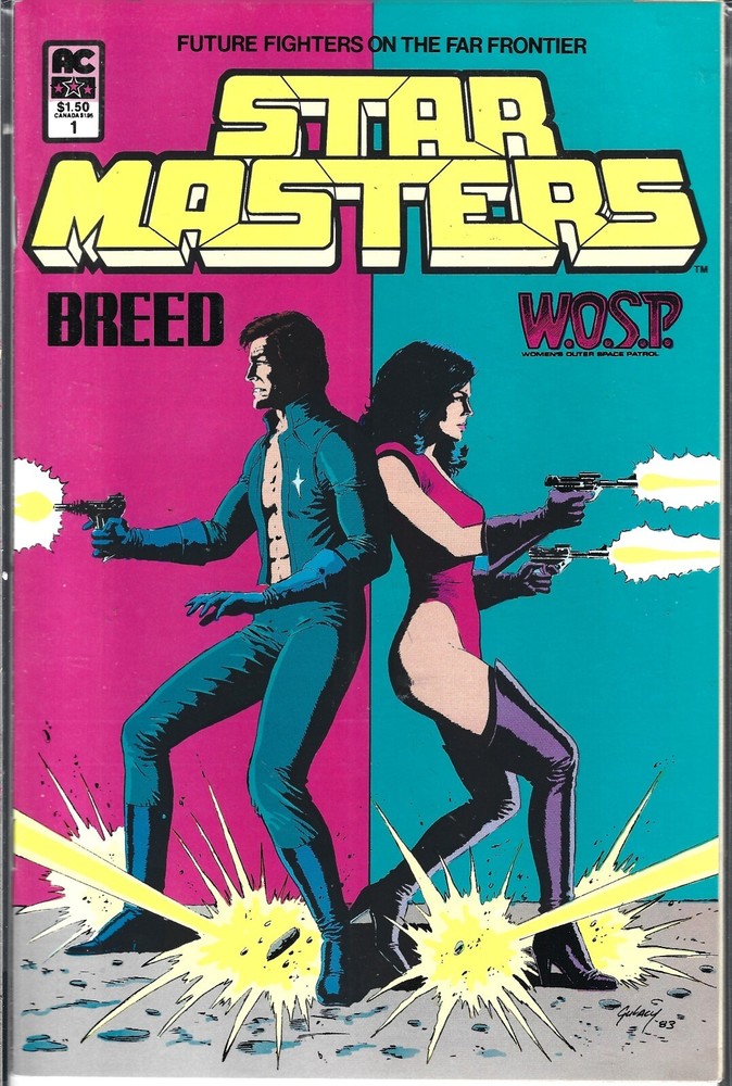 Star Masters #1 (Nm) High Grade Copper Age Ac Americomics, Paul Gulacy Cover-image