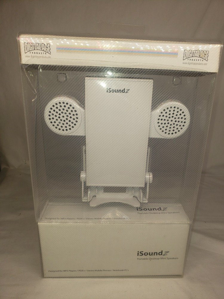 Digital Age Products iSoundZ Portable Desktop Mini Speakers Music MP3