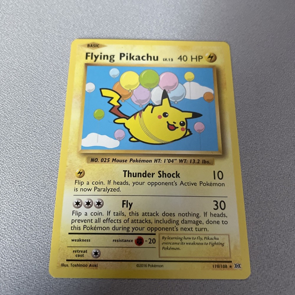 Flying Pikachu 110/108 Evolutions Regular