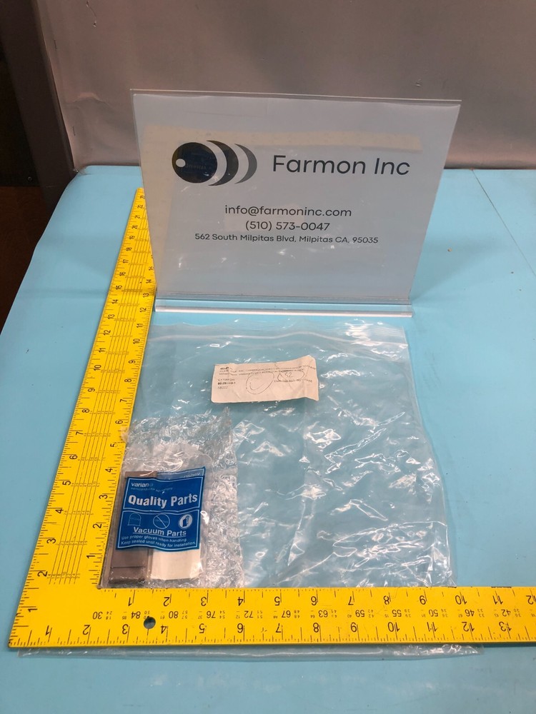 Varian E17066280 Chamber Side Plate, Arc-W, 187981