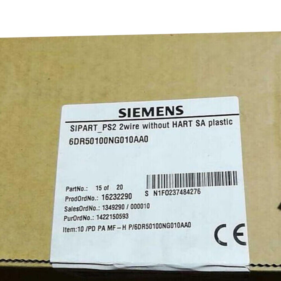 6DR5 010-0NG01-0AA0 New Sealed Siemens Valve Positioner 6DR5010-0NG01-0AA0