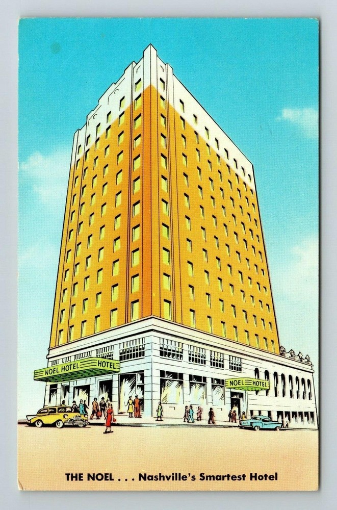 Nashville TN-Tennessee, The Noel, Nashville Smartest Hotel, Vintage Postcard