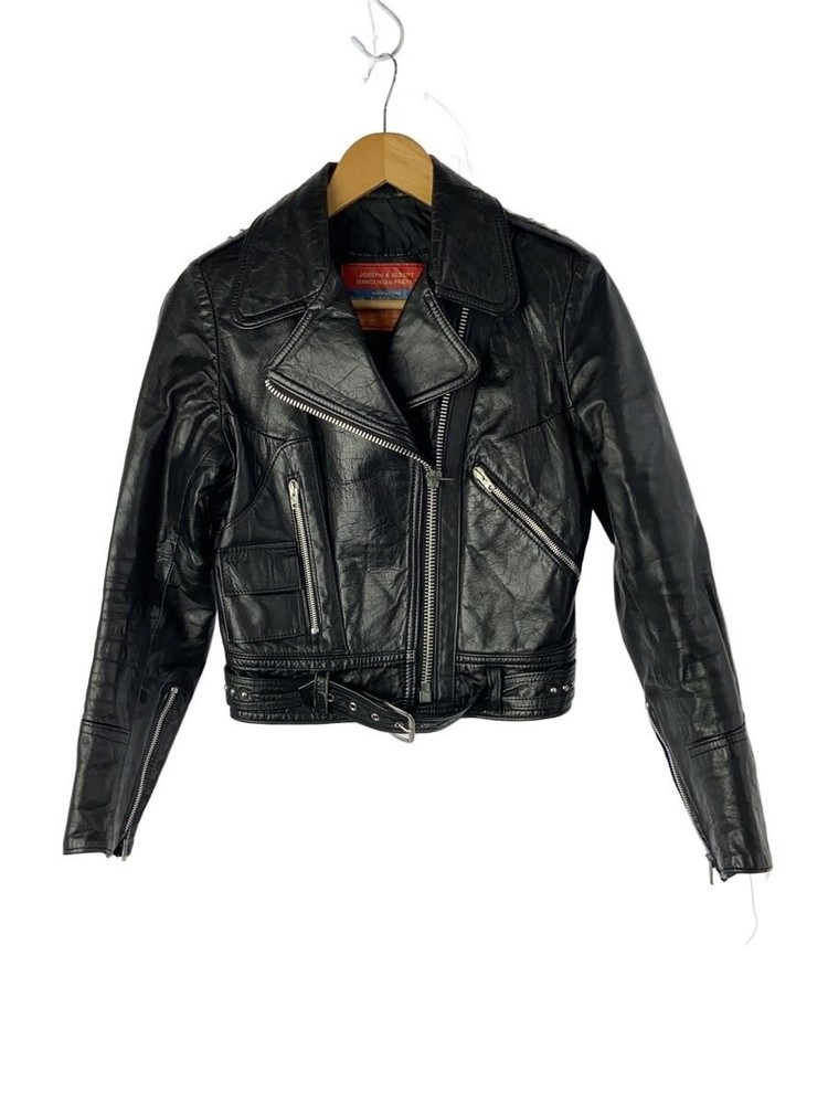 Joseph Albert/Double Riders Jacket/-/Leather/Blk 51801