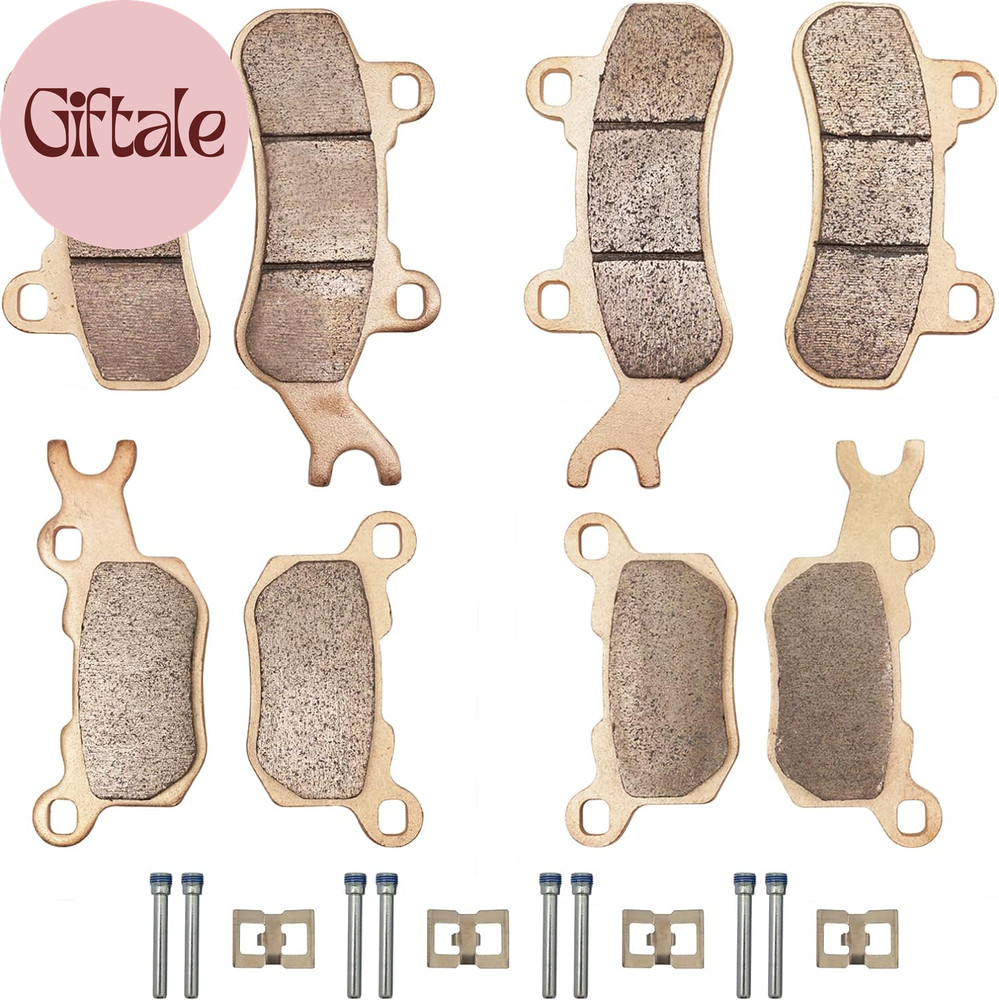 Brake Pads Front and Rear for Can-Am Defender HD10/HD9/HD8/HD7 2016 2017 2018 20