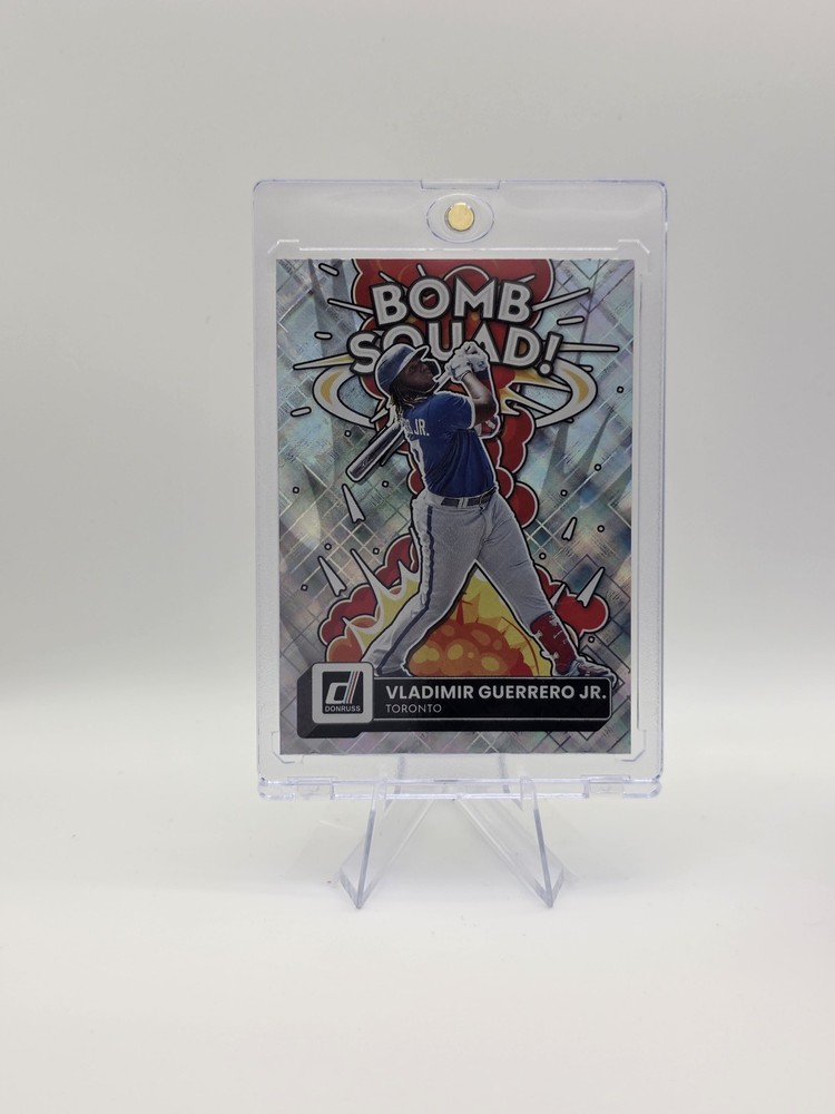 2022 Panini Donruss Optic Vladimir Guerrero Jr Bomb Squad Holo Prizm Bs-2