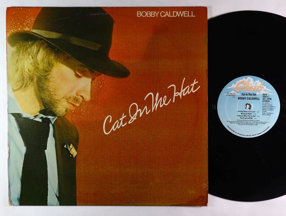 Bobby Caldwell - Cat In The Hat LP - Clouds VG+