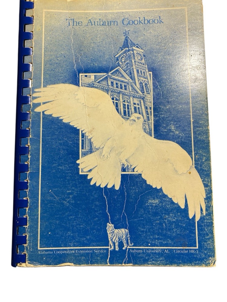 The Auburn Cookbook Alabama Co-Op 1985 By Fariss Prickett