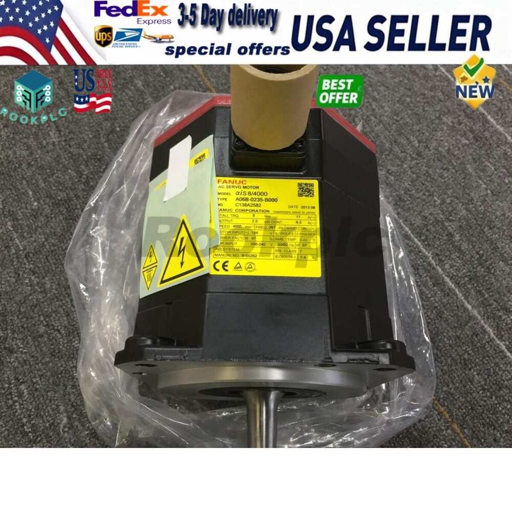 FANUC SERVO motor A06B-0235-B000 EXPEDITEDSHIPPING NEW