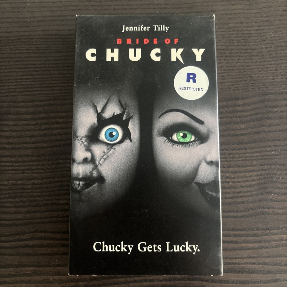Universal Bride of Chucky VHS Horror Creatures R Jennifer Tilly