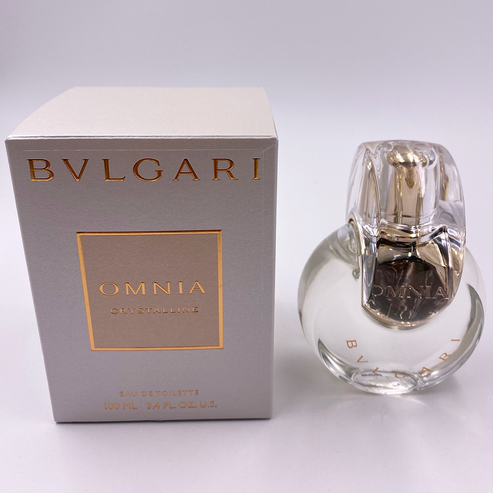 Bvlgari Omnia Crystalline 3.4 oz 100 ml EDT Perfume for Women New In Sealed Box