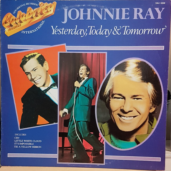 Johnnie Ray - Yesterday Today And Tomorrow - Used Vinyl Record - A15851z