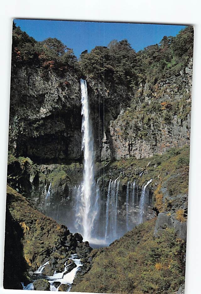 Postcard Kegon Falls Nikko National Park Japan