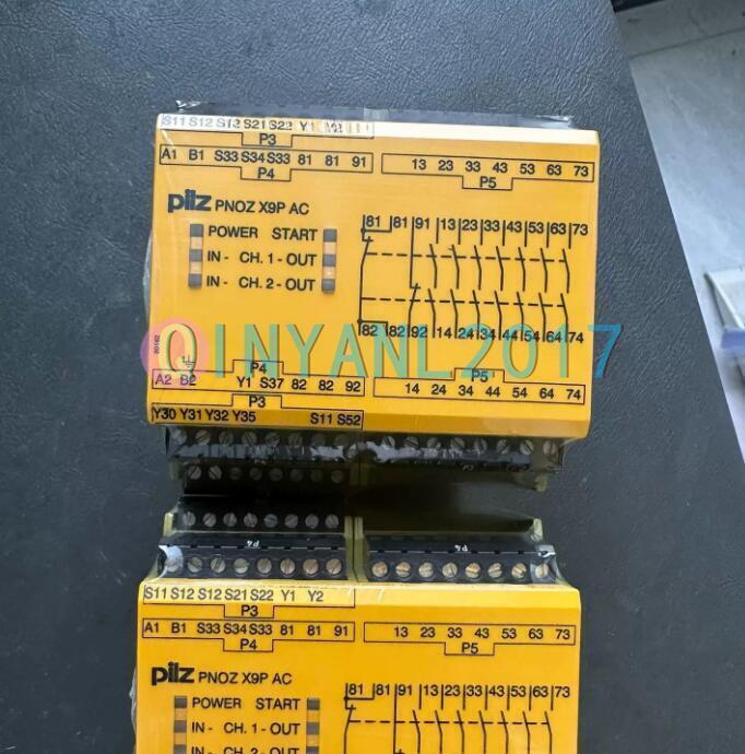 1PC New 777606 PNOZ X9P 24DC 24-240V ACDC 7NO 2NC 2SO Safety Relay #A6-37