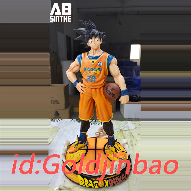 ABsinthe SeeYou Studio Dragon Basketball Son Goku Resin Model In Stock H37cm-image