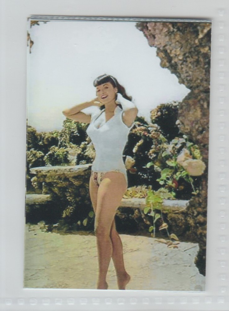Betty Page Fridge / Tool Box Magnet 2
