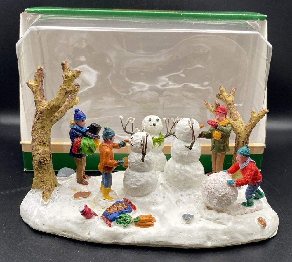 Lemax Snowmen Family Christmas Village Table Decoration  -image