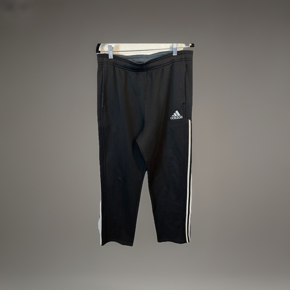 adidas football track pants black large #583
