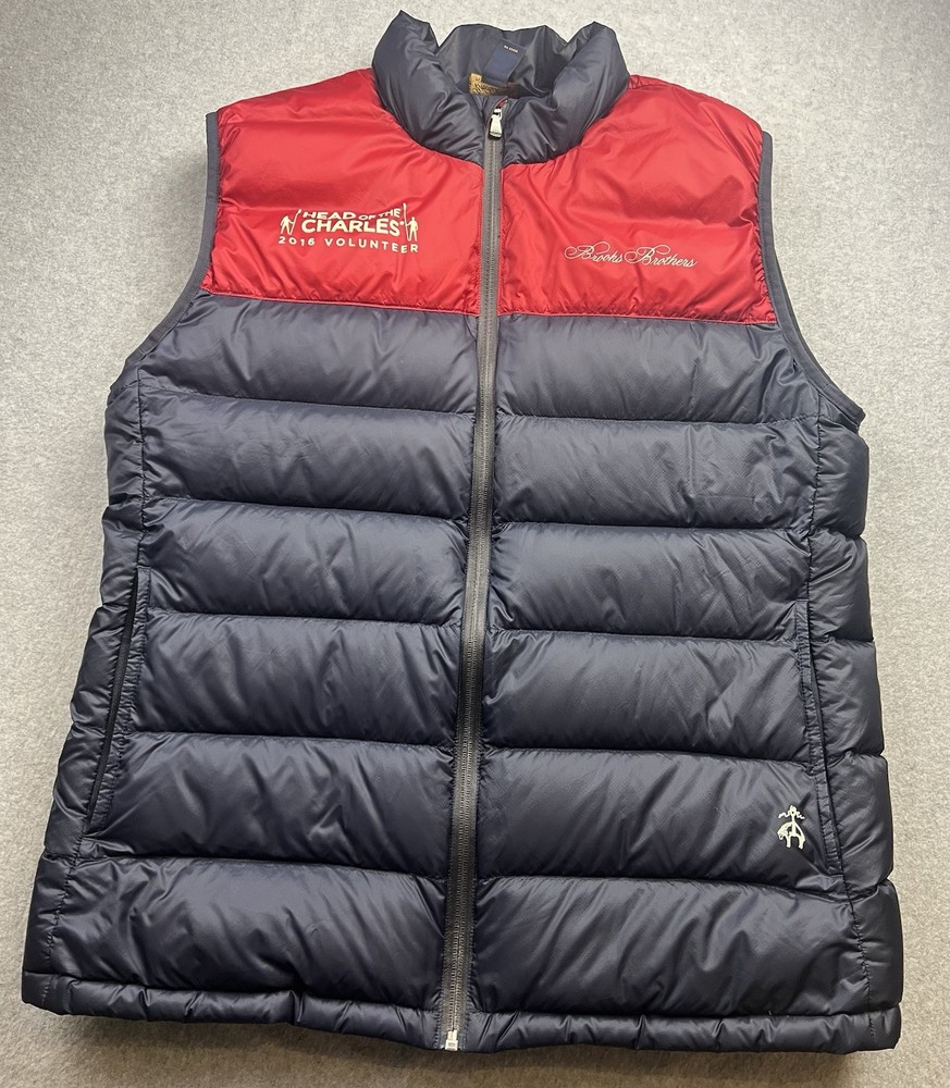Brooks Brothers Puffer Vest Head Of The Charles Regatta Volunteer 2016 Size L