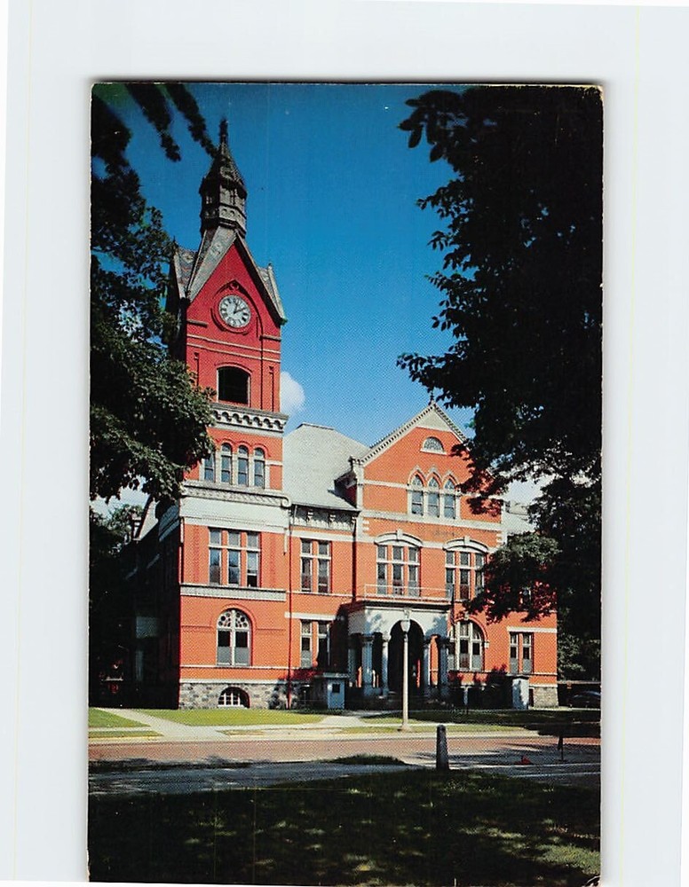 Postcard Branch County Courthouse Coldwater Michigan USA