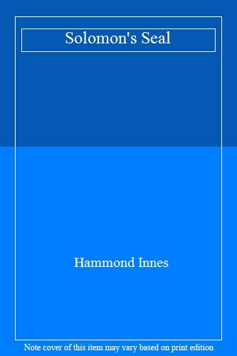 Solomons Seal By Hammond Innes. 9780006163817
