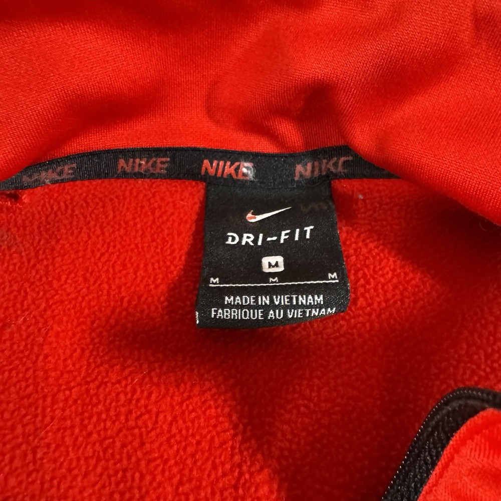 Nike Dri-Fit 1/4 Zip Pullover Long sleeve Mens Medium Fleece