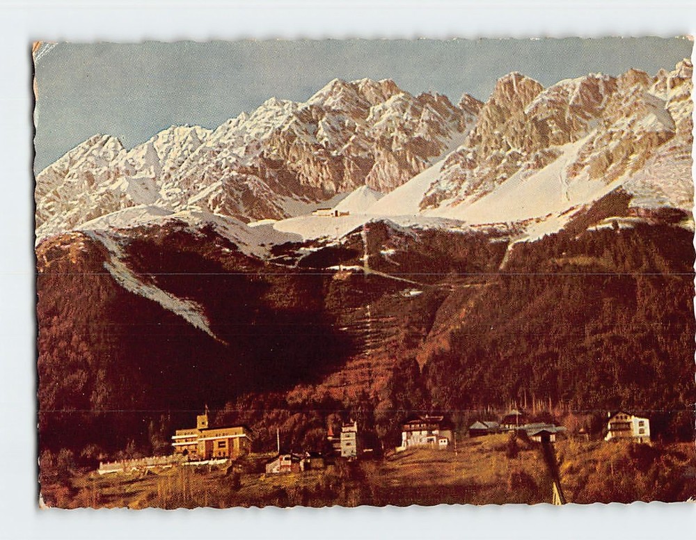 Postcard Hungerburg und Nordkettenbahn Innsbruck Austria