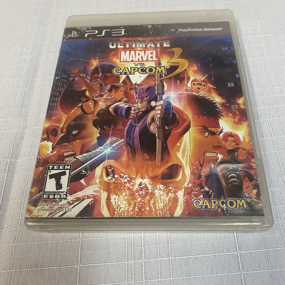 Ultimate Marvel Vs. Capcom 3 - Sony PlayStation 3 Untested