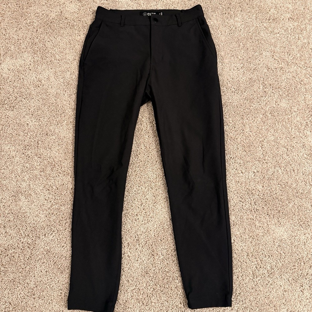 CUTS AO Slim Fit Pants Men's Small Black