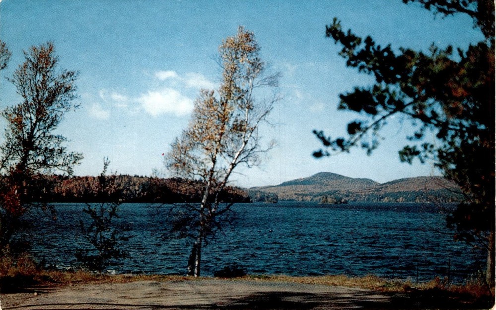 Saranac Lake, Northern Adirondack Mountains, New York State, Bob Kampf Postcard