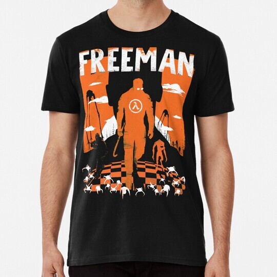 The Freeman Half Life Halflife S to 5XL Made in USA T-Shirt