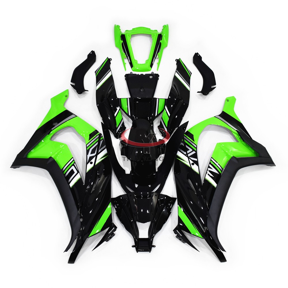 Green Black Injection Fairing Fit for Kawasaki 2011-2015 Ninja ZX10R Bodywork