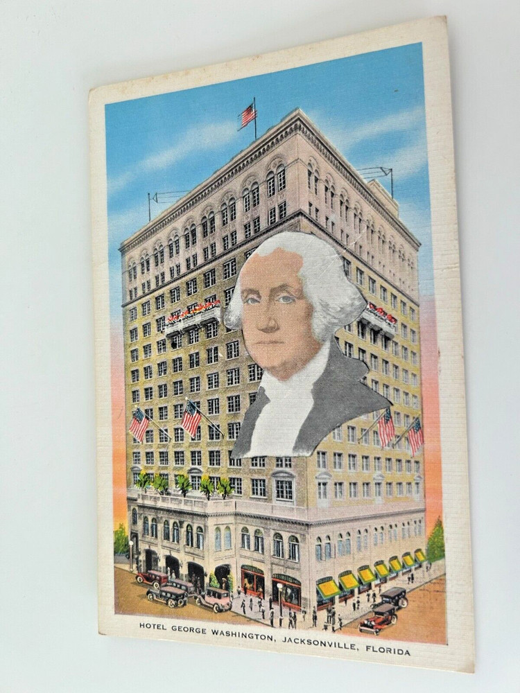 Hotel George Washington Jacksonville Florida Postcard