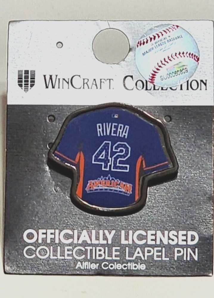 Mariano Rivera Final 2013 All Star Game Jersey #42 Pin American League MLB HOF
