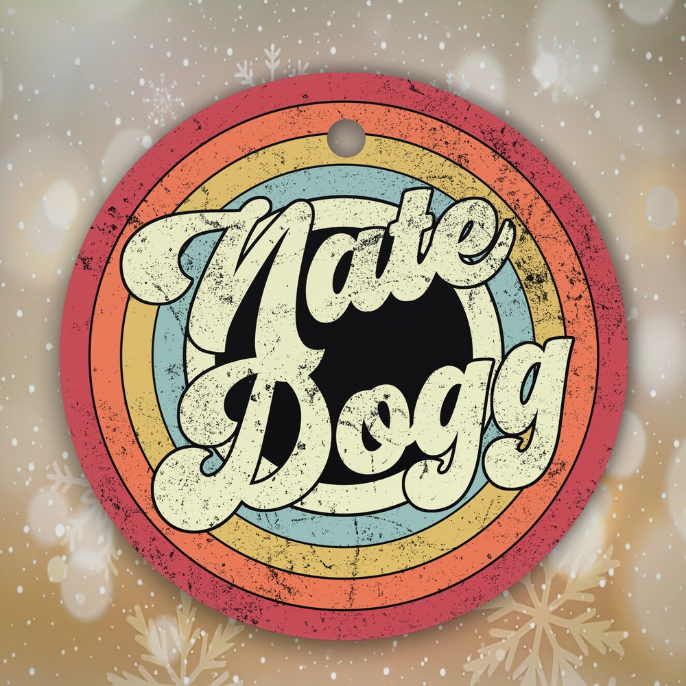 Christmas Ceramic Ornament Nate Dogg 21 Questions Next Episode 'Till I Collaps