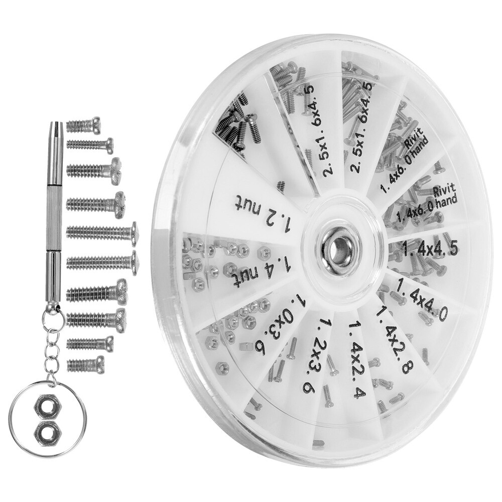 Rimless Eyeglass Hardware Missing Screws Versatile Repair Kit