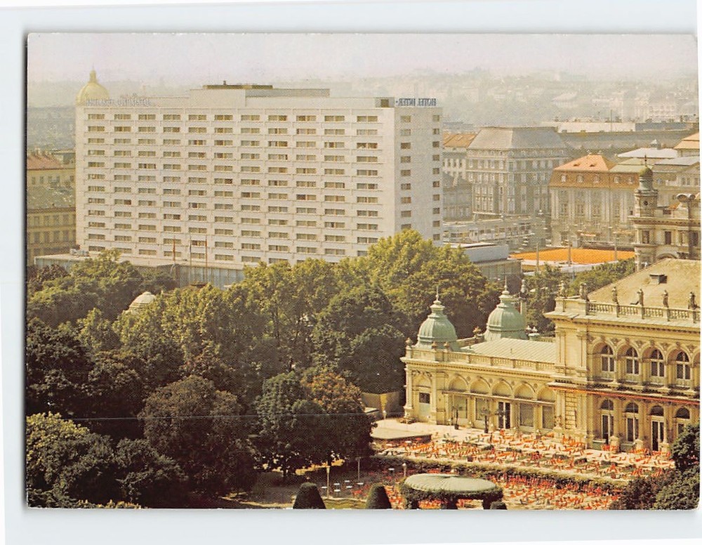 Postcard Hotel Inter Continental Vienna Austria