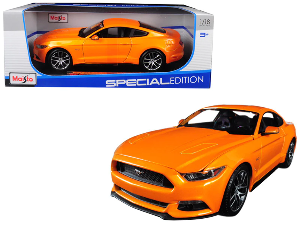 2015 Ford Mustang GT 5.0 Orange Metallic 